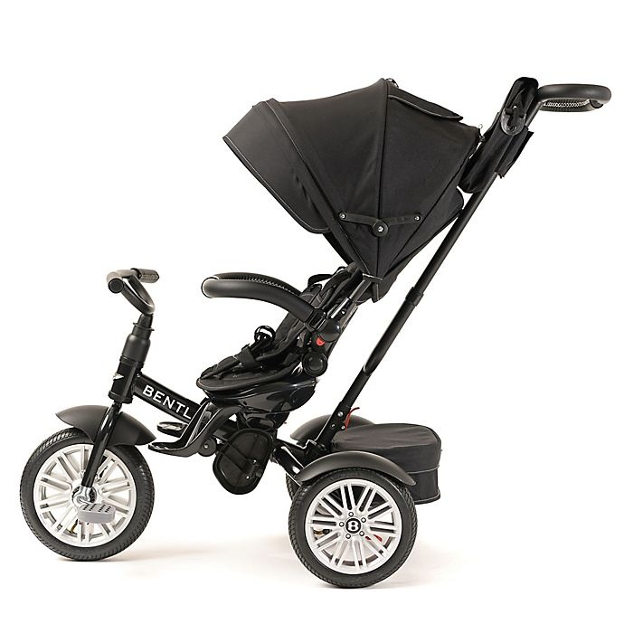 slide 5 of 11, Bentley 6-in-1 Baby Stroller/Kids Trike - Black, 1 ct