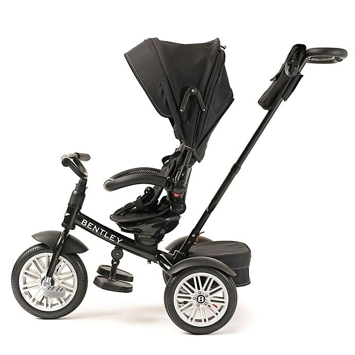 slide 6 of 11, Bentley 6-in-1 Baby Stroller/Kids Trike - Black, 1 ct