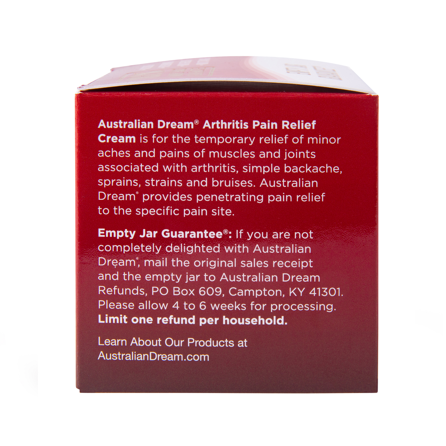 slide 4 of 4, Australian Dream Pain Relief Cream 4 oz, 4 oz