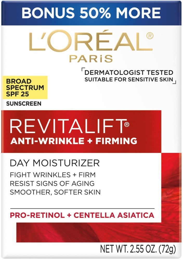 slide 1 of 1, L'Oréal Revitalift Anti Wrinkle Firming Day Moisturizer, 2.55 oz