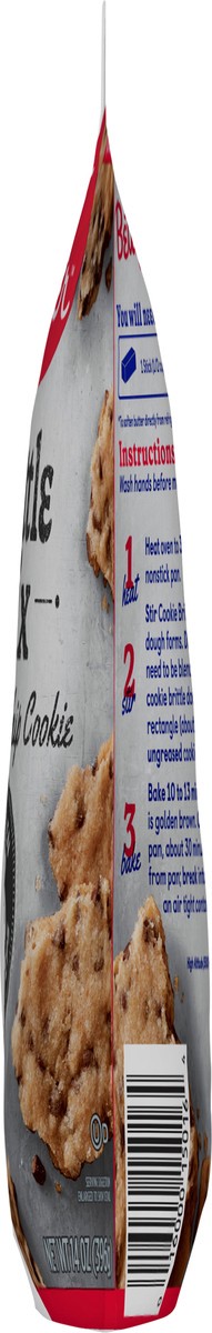 slide 8 of 9, Betty Crocker Brittle Mix, Chocolate Chip Cookie, 14 oz, 14 oz