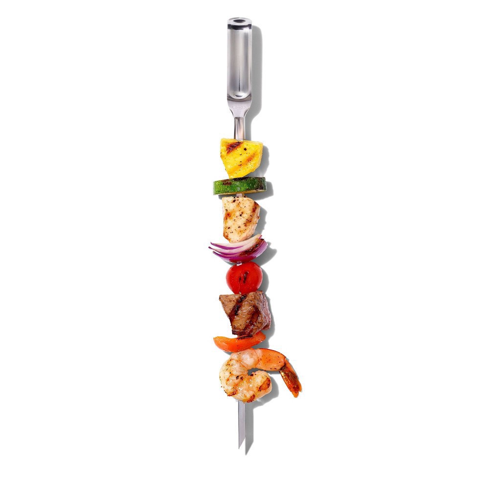 slide 9 of 19, OXO SoftWorks 13 Inch Grilling Skewers 1 ea, 1 ct