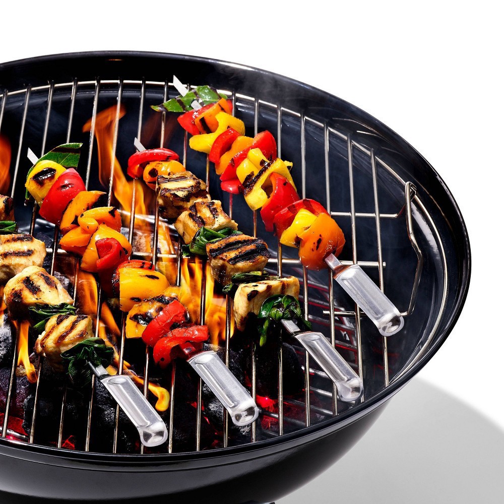 slide 8 of 19, OXO SoftWorks 13 Inch Grilling Skewers 1 ea, 1 ct