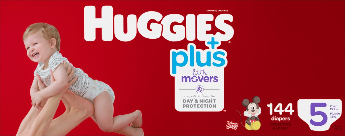 Huggies little movers plus sales size 5