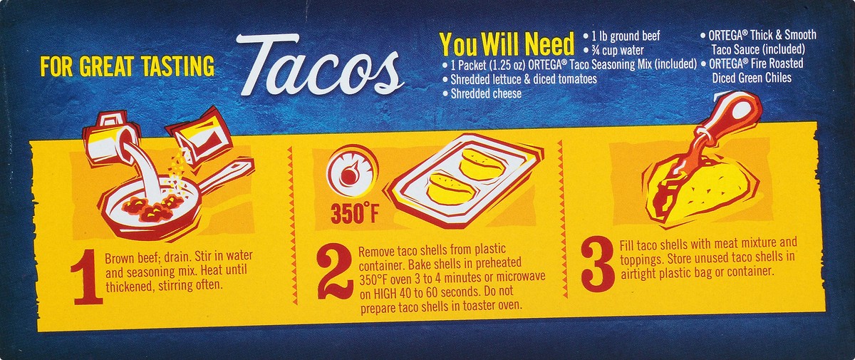 slide 3 of 11, Ortega Taco Dinner Kit 1 ea, 10 oz
