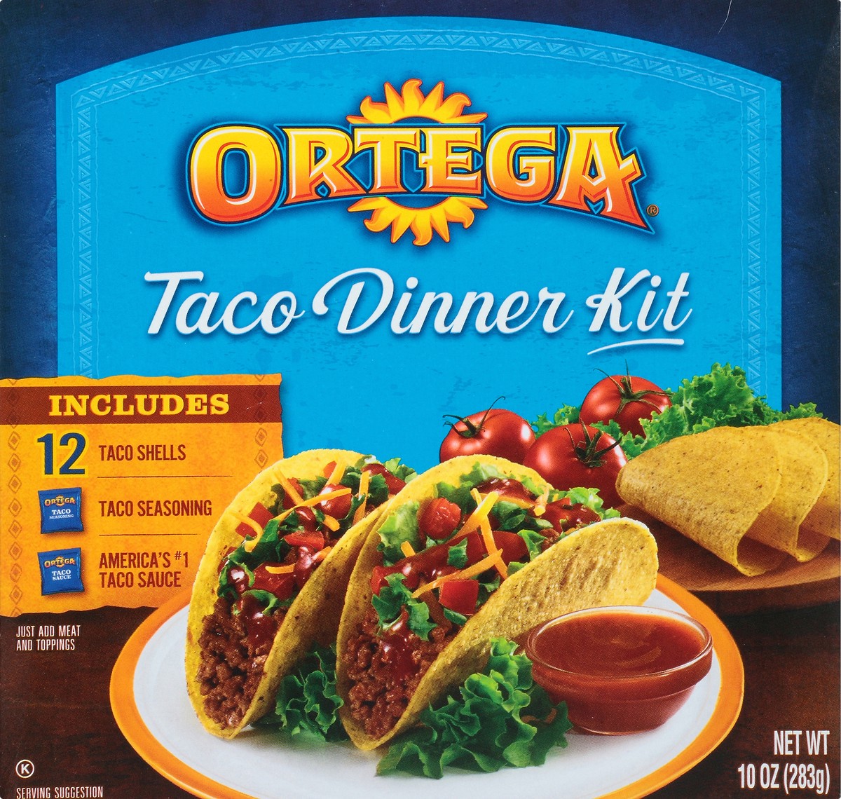 slide 6 of 11, Ortega Taco Dinner Kit 1 ea, 10 oz