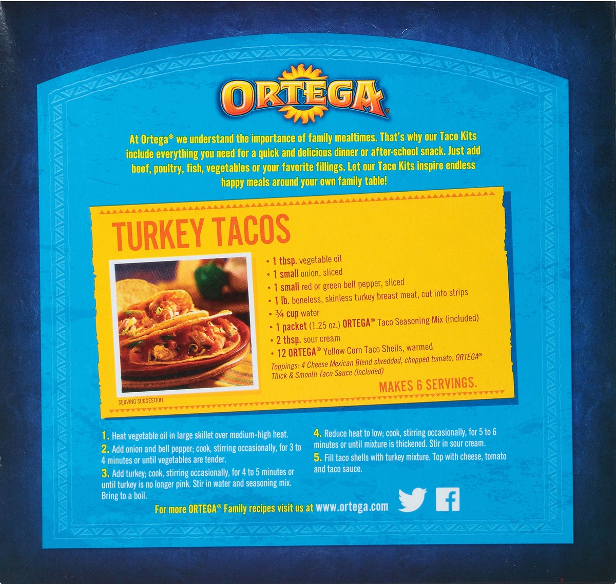 slide 7 of 11, Ortega Taco Dinner Kit 1 ea, 10 oz