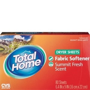 slide 1 of 1, Total Home By CVS Fabric Softener Summit Fresh Scent, 1 ct