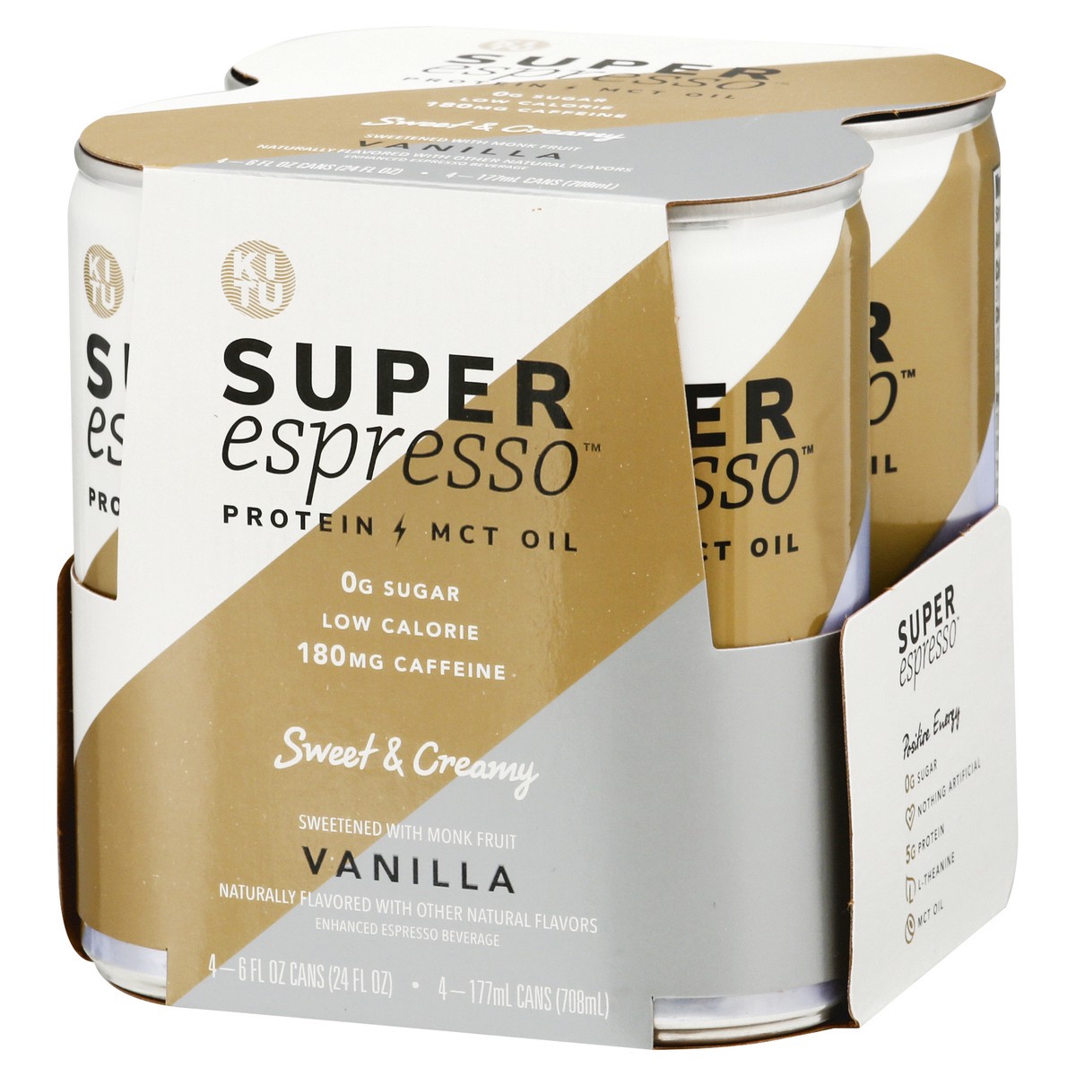 slide 5 of 9, KITU Super Espresso Vanilla, 4 ct; 6 fl oz