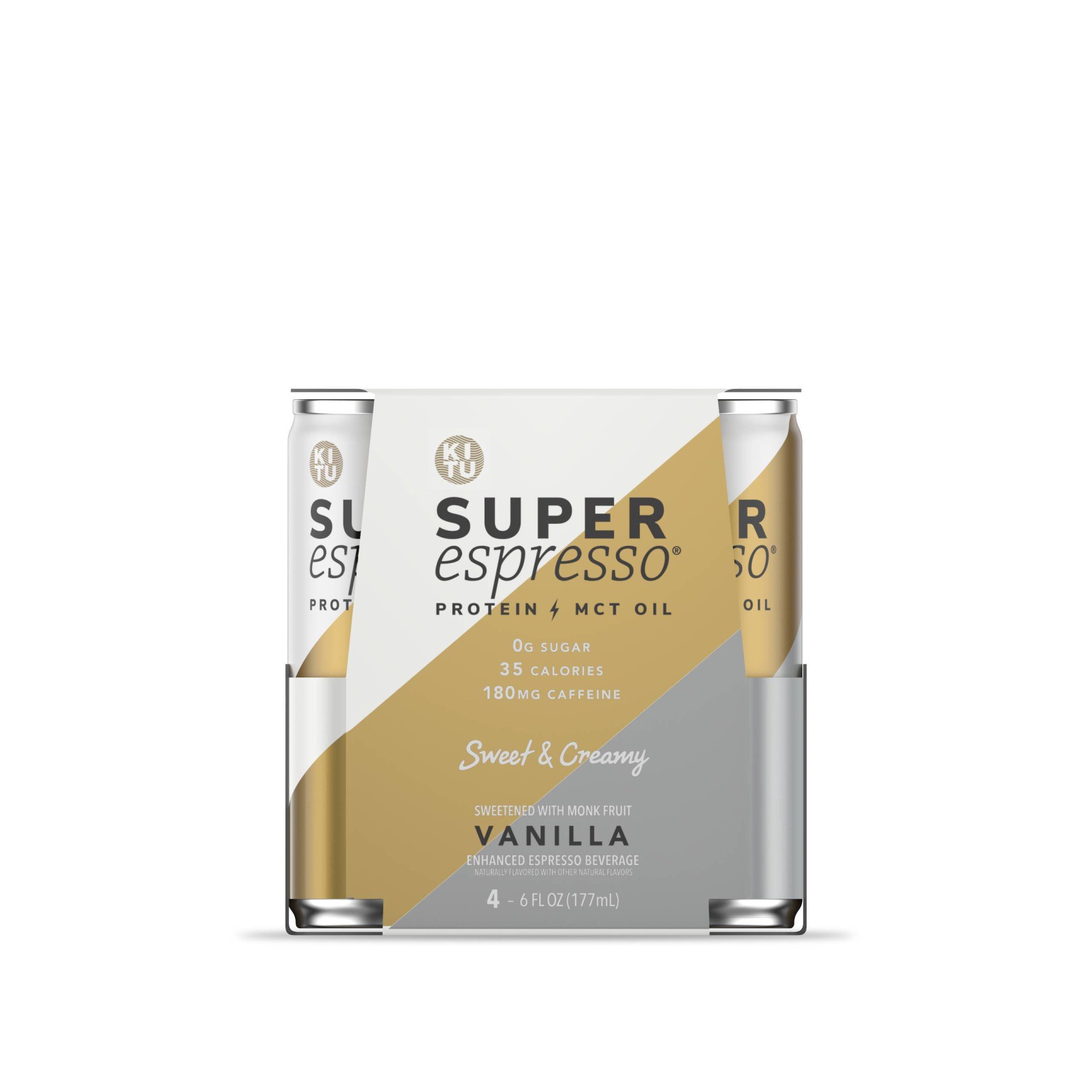 slide 1 of 9, KITU Super Espresso Vanilla, 4 ct; 6 fl oz