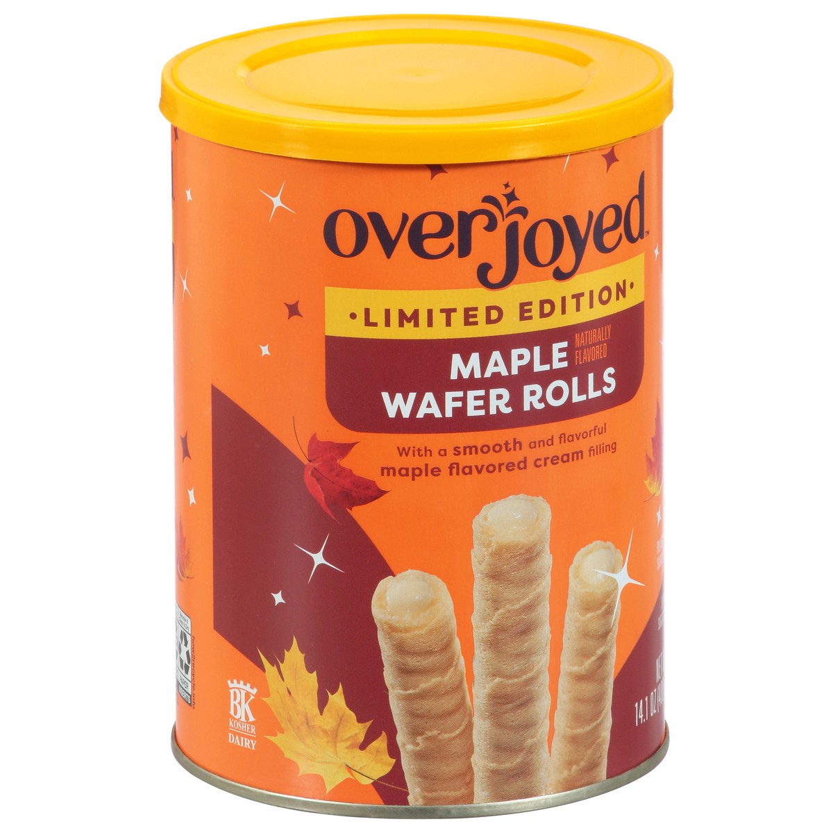 slide 4 of 4, Overjoyed Maple Wafer Roll 14.1oz - 14.1 Oz, 14.1 oz