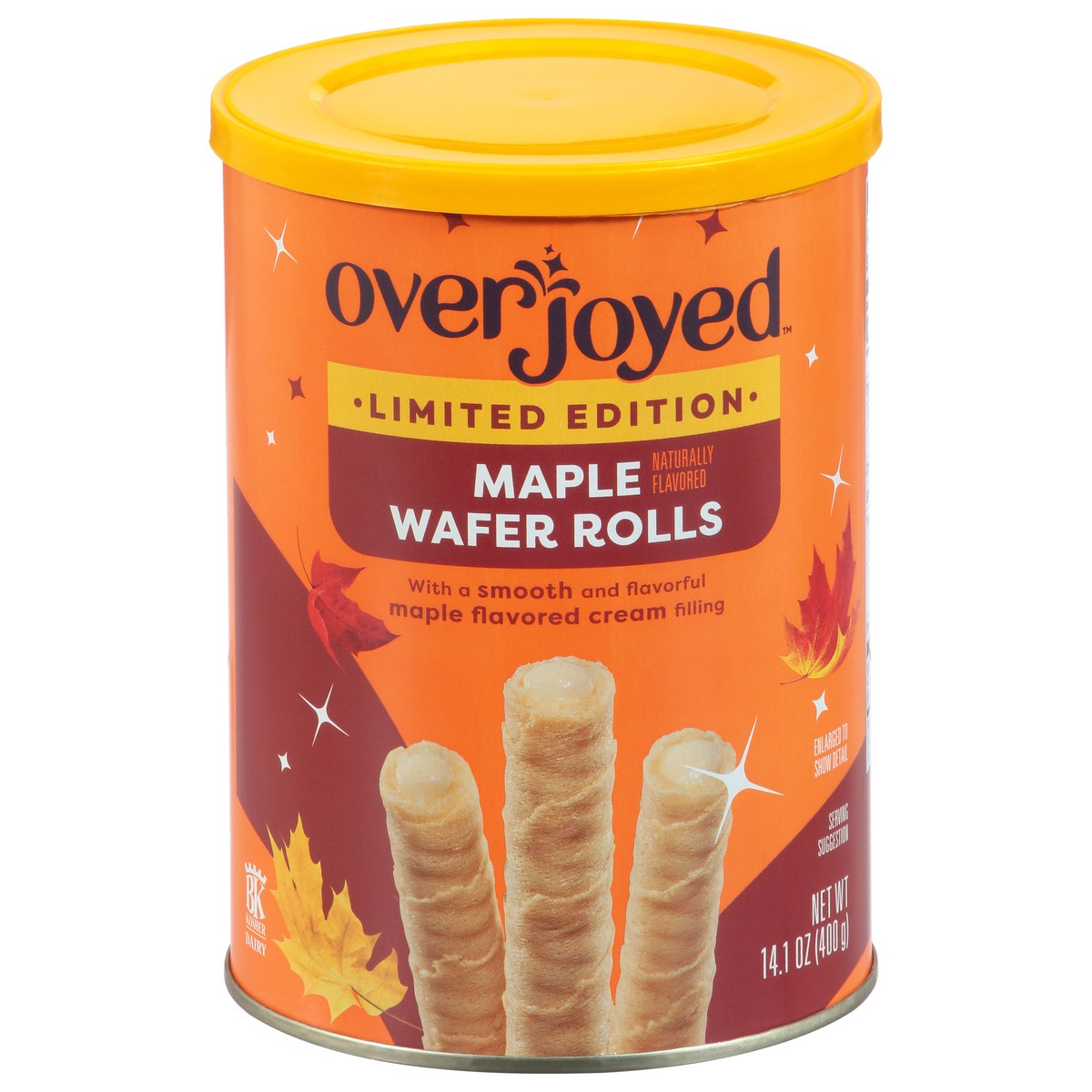 slide 1 of 4, Overjoyed Maple Wafer Roll 14.1oz - 14.1 Oz, 14.1 oz