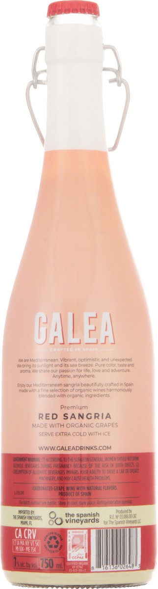 slide 2 of 11, Galea Red Sangria 750 ml, 750 ml