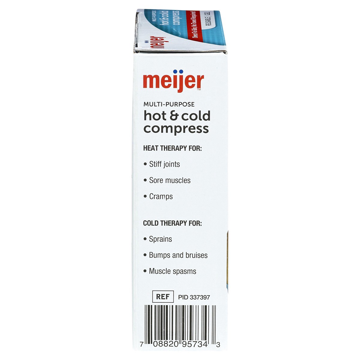 slide 5 of 9, Meijer Hot & Cold Gel Compress, 1 ct