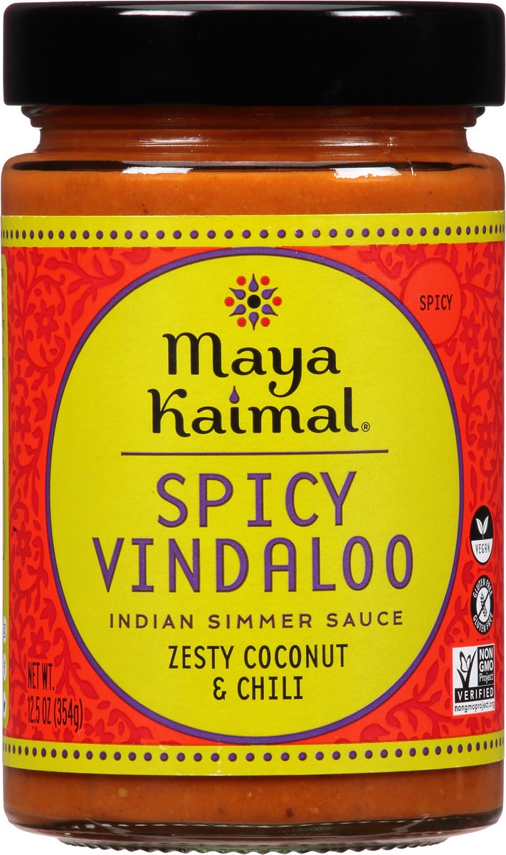 slide 11 of 14, Maya Kaimal Sauce Spicy Vindaloo 12.5 Oz, 12.5 oz