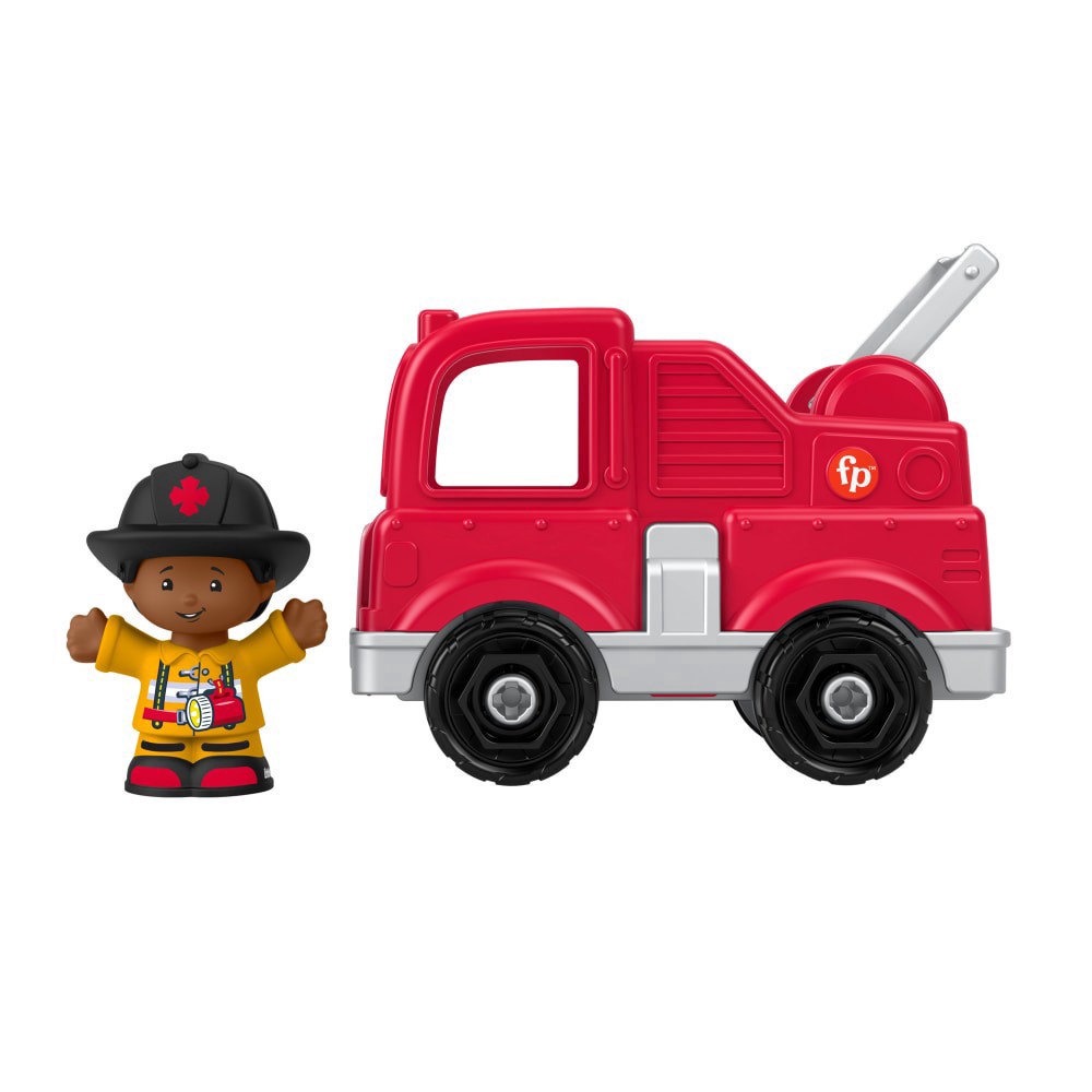 slide 4 of 4, Fisher-Price Little People Firetruck, 1 ct