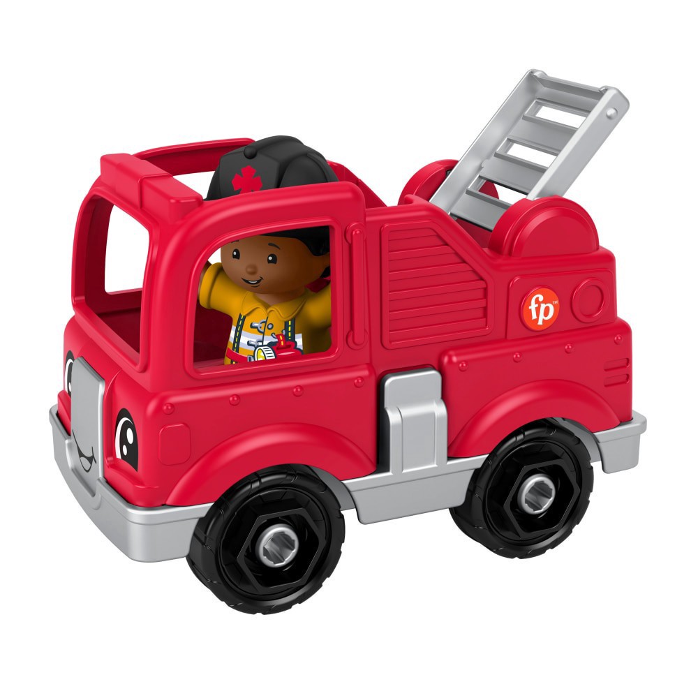 slide 3 of 4, Fisher-Price Little People Firetruck, 1 ct