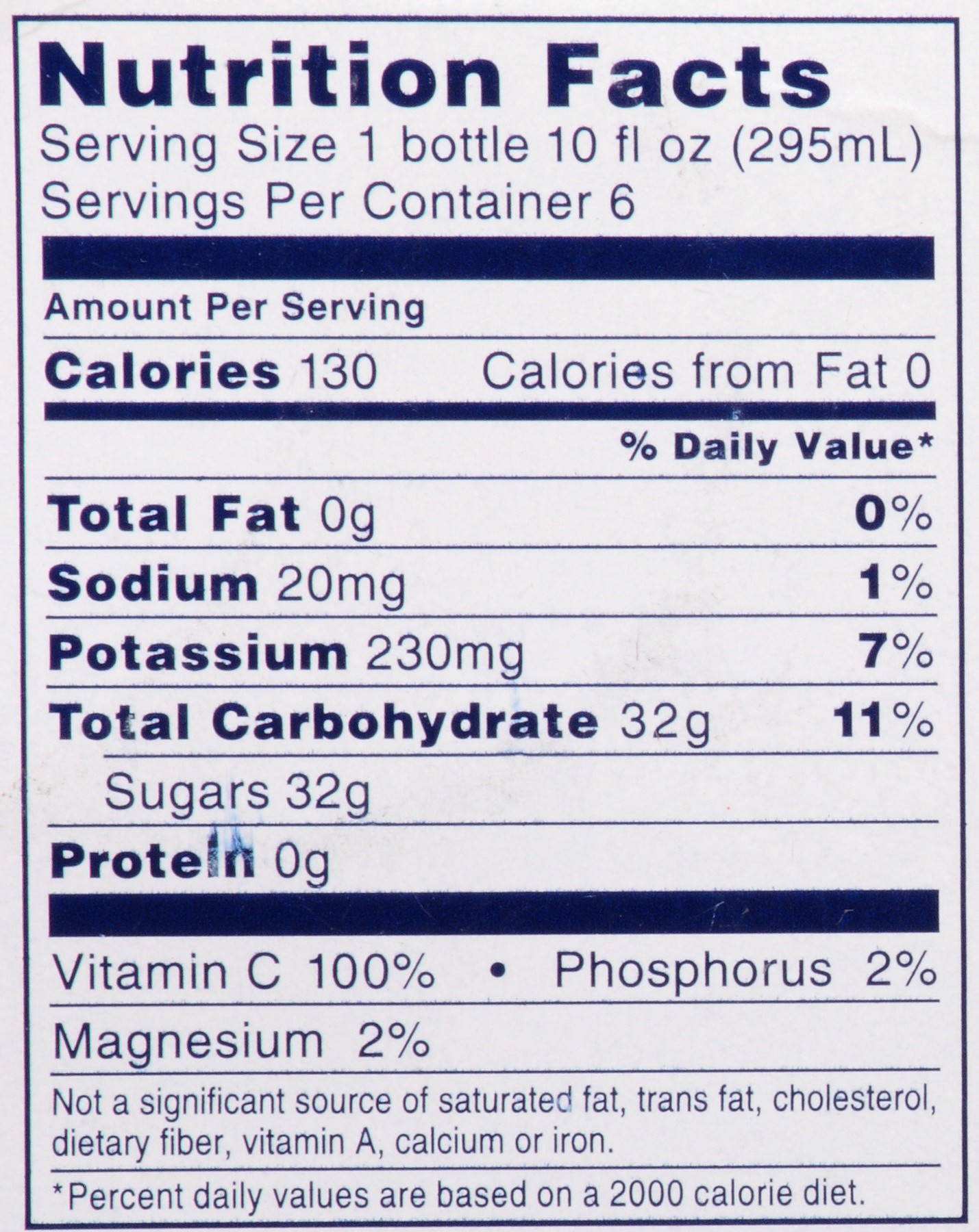 slide 6 of 9, Ocean Spray 100% Cranberry Juice, 6 ct; 10 fl oz