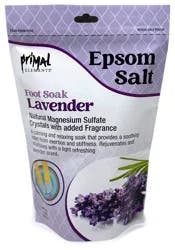 Primal Elements Foot Soak Lavender Epsom Salt