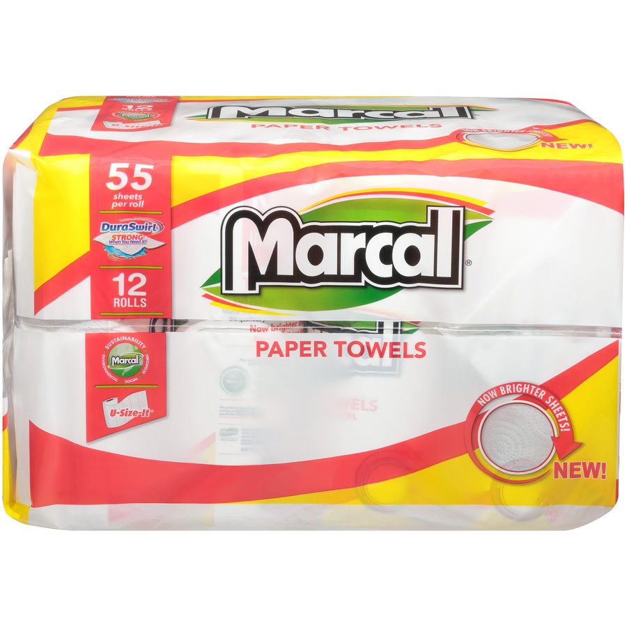 slide 1 of 1, MARCAL(R) Marcal Paper Towel Duraswirl 12 Pack, 660 ct