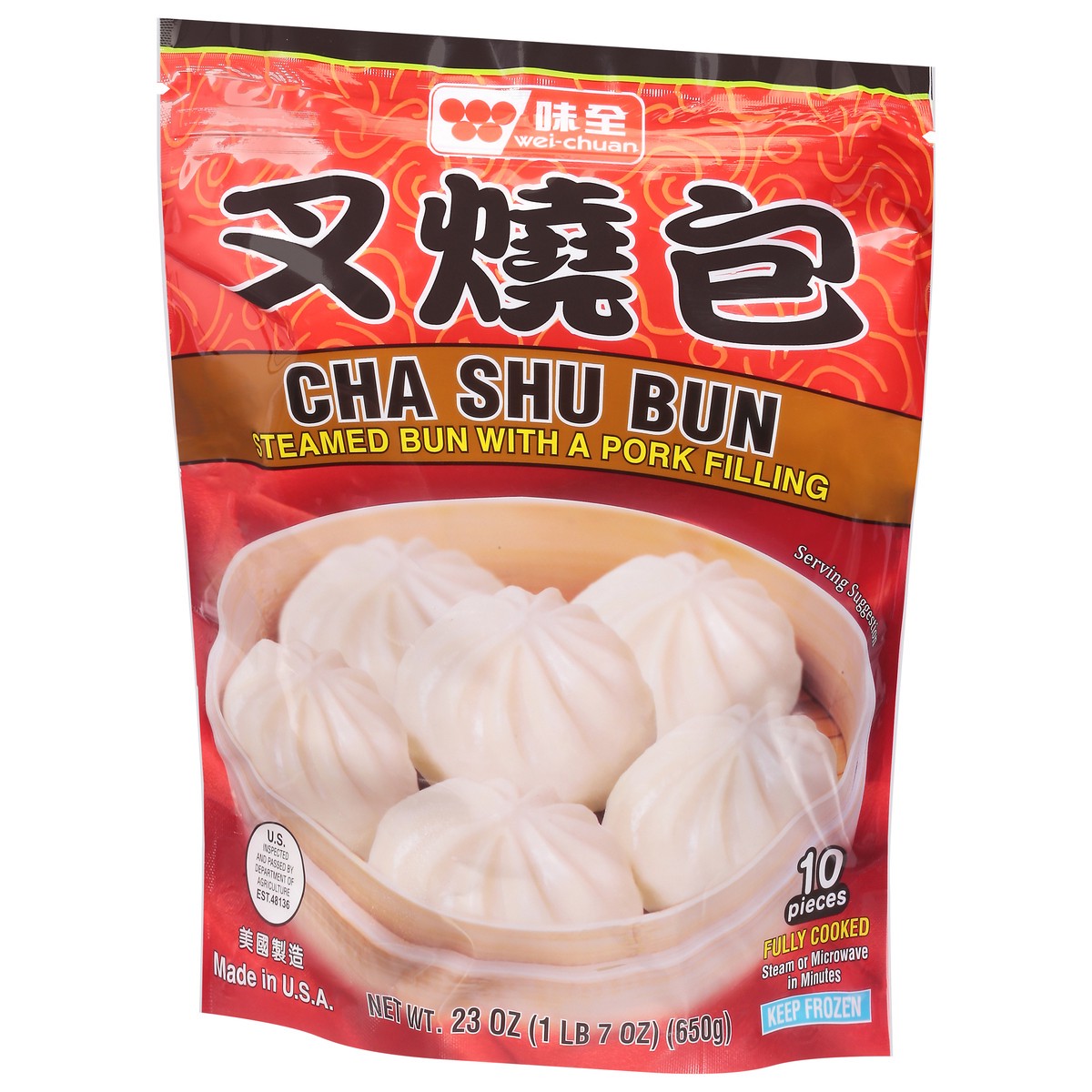 slide 7 of 9, Wei-Chuan Cha Shu Bun 10 ea, 10 ct