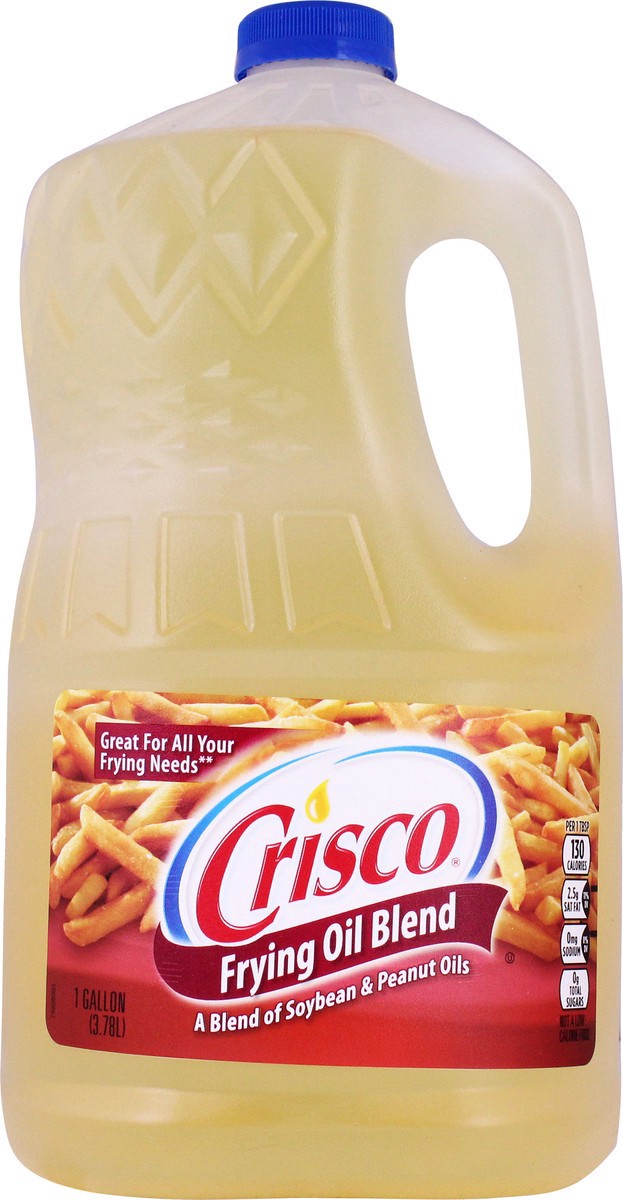 slide 9 of 10, Crisco Frying Oil Blend, 128 oz