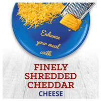 slide 15 of 29, Kraft Sharp Cheddar Finely Shredded Cheese, 8 oz Bag, 8 oz