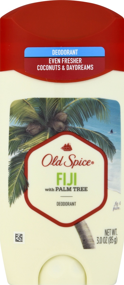 slide 8 of 10, Old Spice Fiji with Palm Tree Deodorant 3 oz, 3 oz