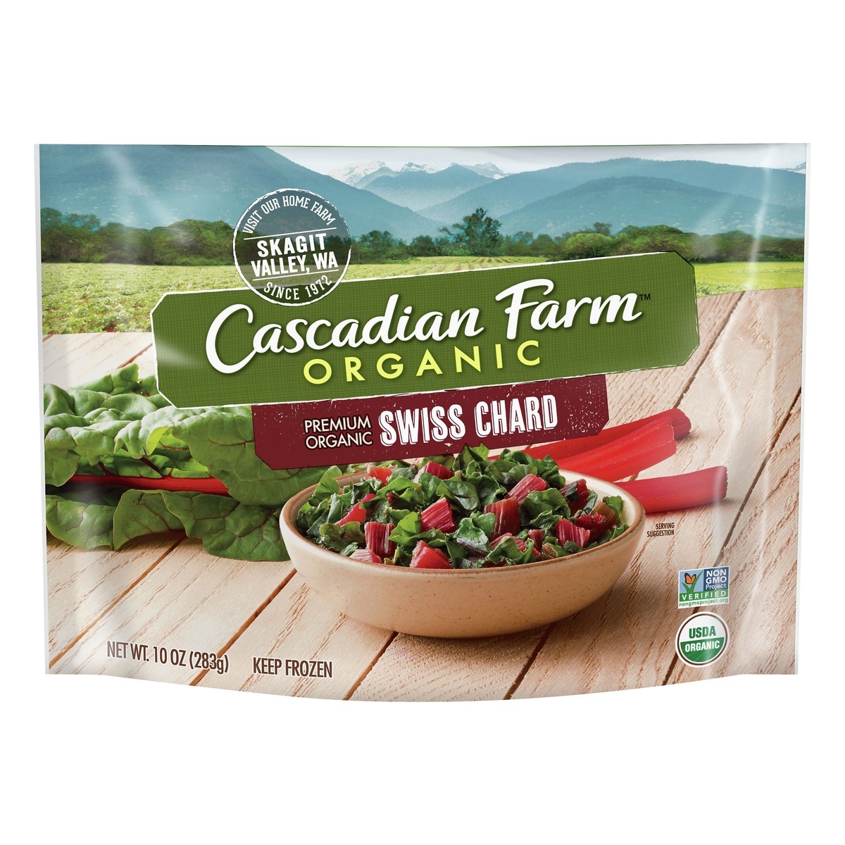 slide 1 of 10, Cascadian Farm Organic Swiss Chard, 10 oz