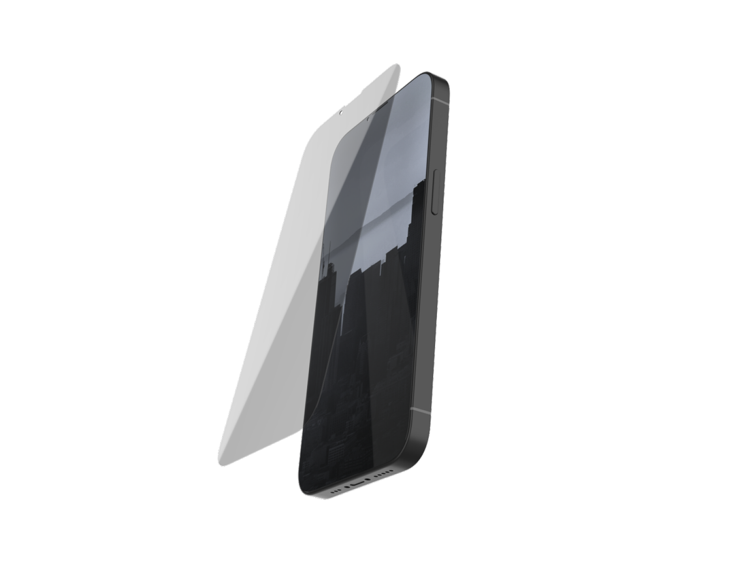 slide 2 of 2, Raptic Privacy Glass for iPhone 13 / 13 pro, 1 ct