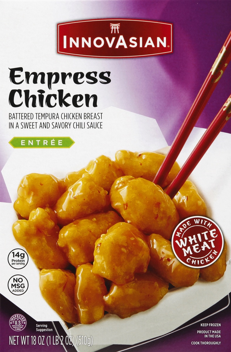 slide 5 of 6, InnovAsian Empress Chicken, 18 oz