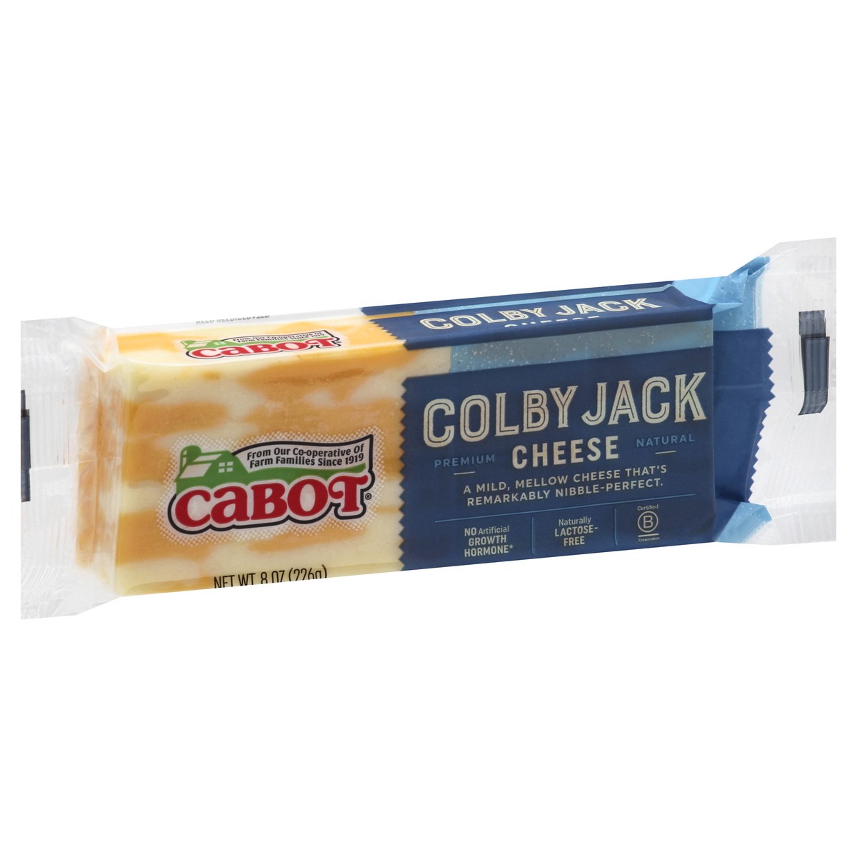 slide 5 of 10, Cabot Creamery Bar Colby Jack Cheddar Cheese 8 oz, 8 oz