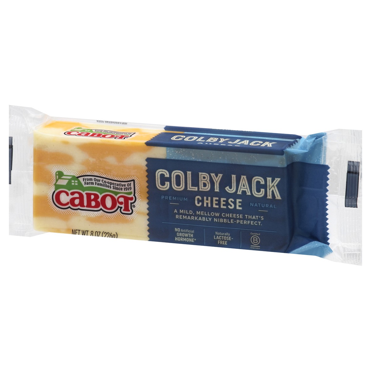 slide 2 of 10, Cabot Creamery Bar Colby Jack Cheddar Cheese 8 oz, 8 oz