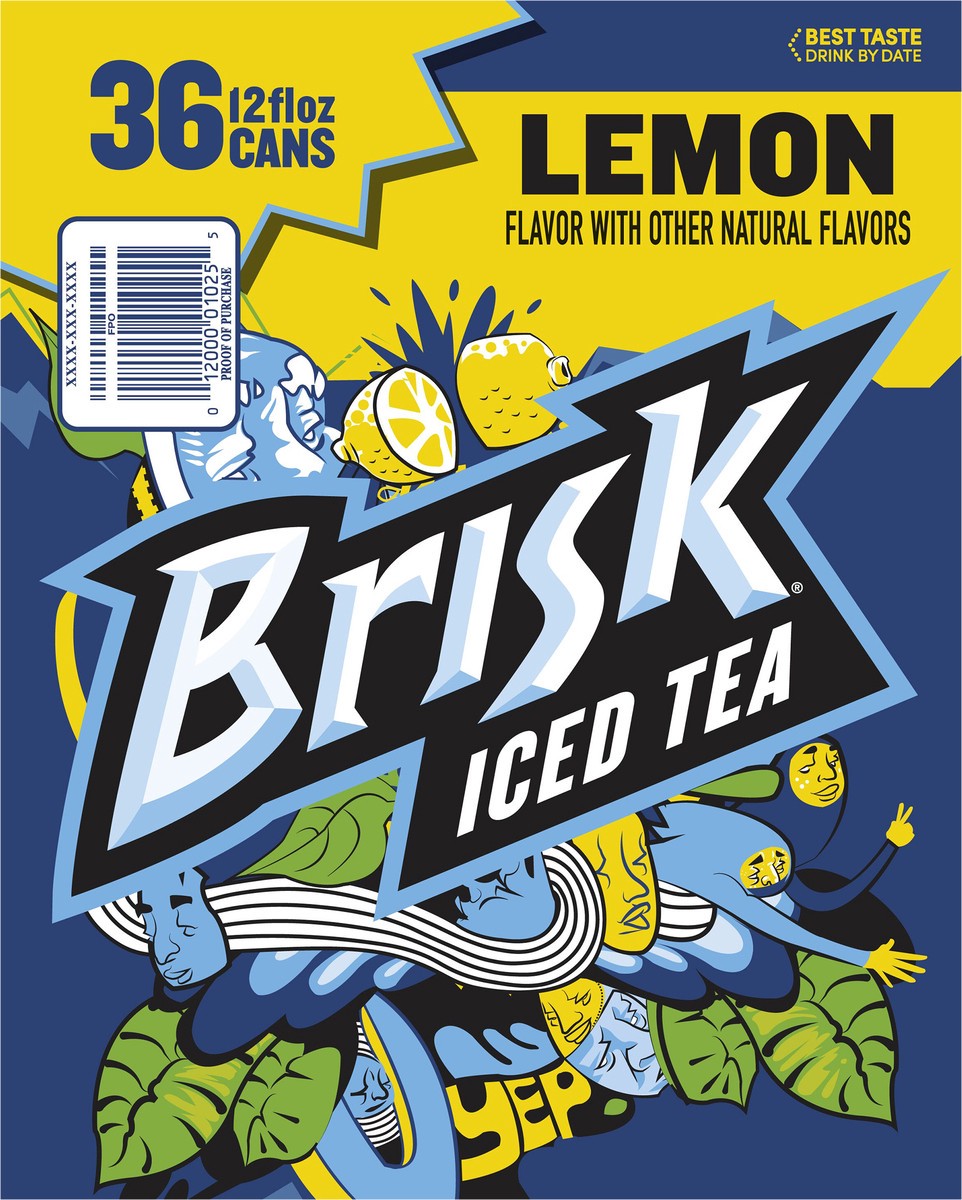 slide 2 of 6, Brisk Iced Tea - 36 ct, 36 ct