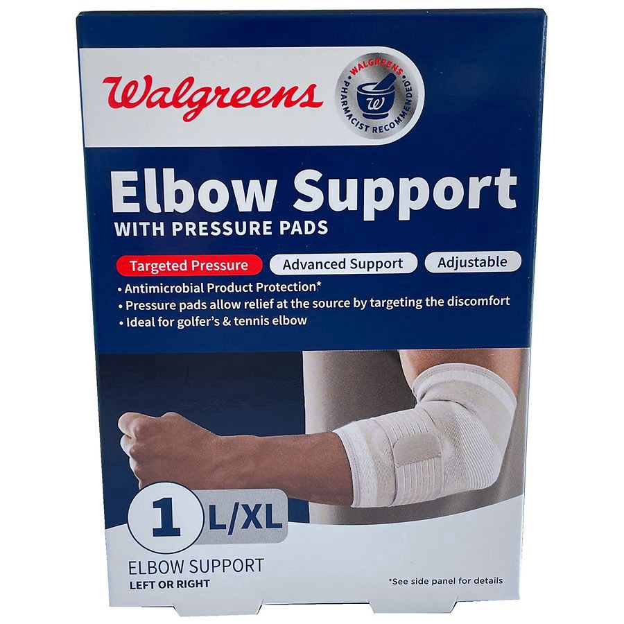 slide 1 of 5, Walgreens Elbow Support Large-Extra Large, 1 ct