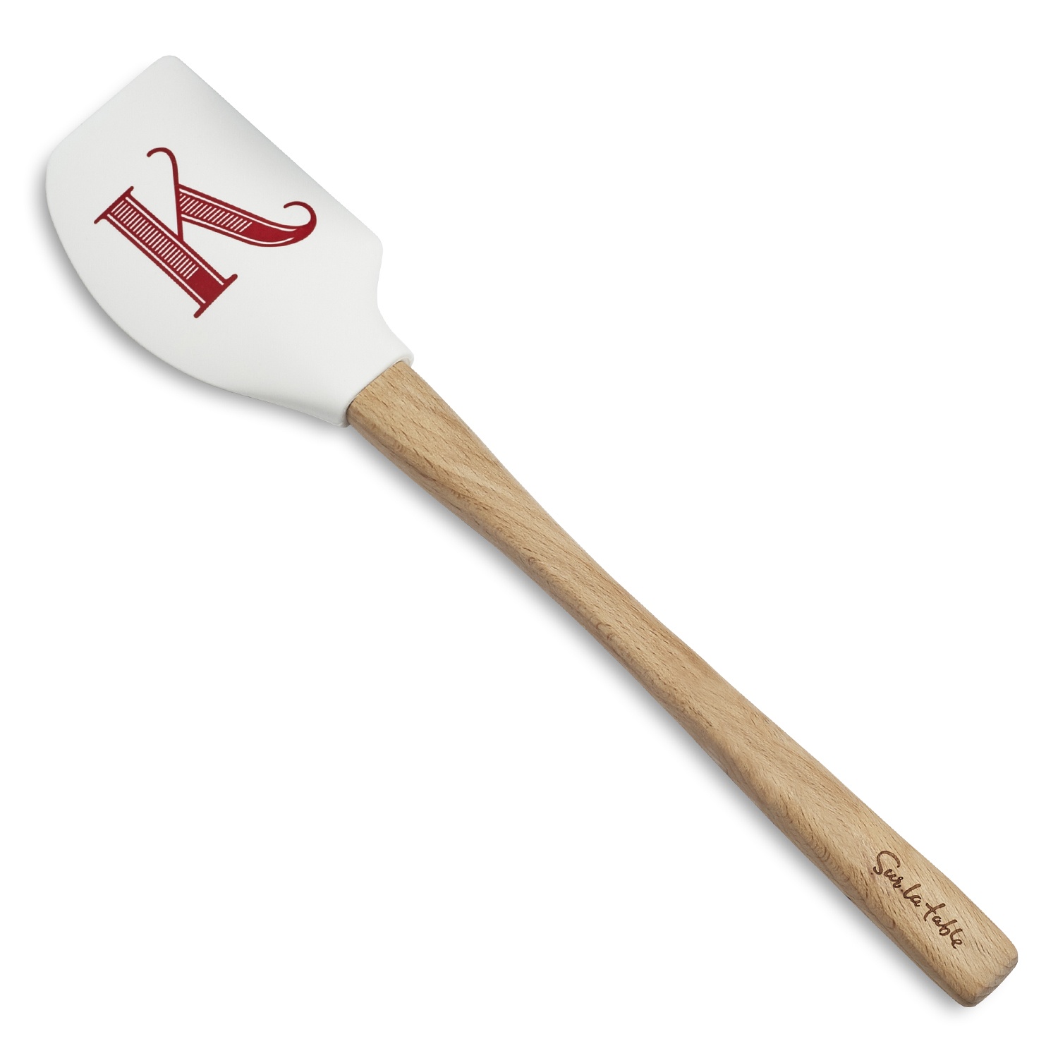 slide 1 of 1, Sur La Table Monogram Spatula - K, 1 ct