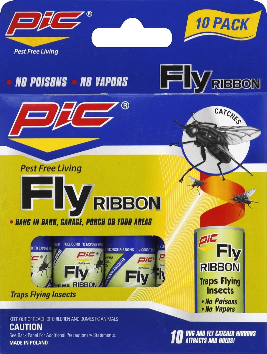 slide 2 of 4, PIC Fly Ribbon 10 ea, 10 ct