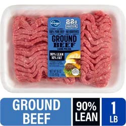 Kroger Ground Beef 90/10
