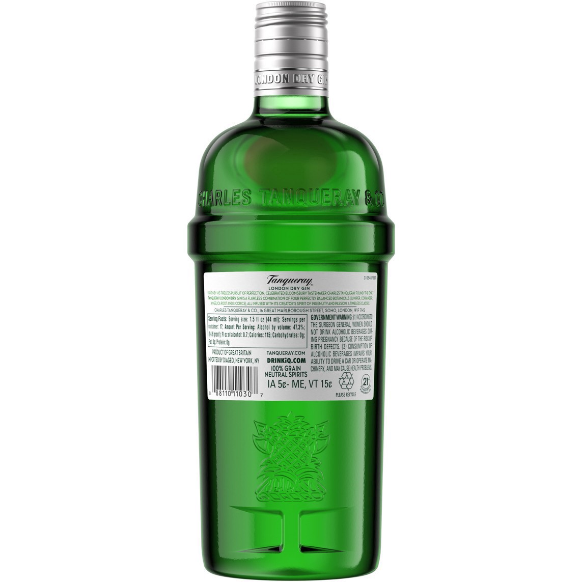 slide 28 of 32, Tanqueray London Dry Gin, 750 mL, 750 ml