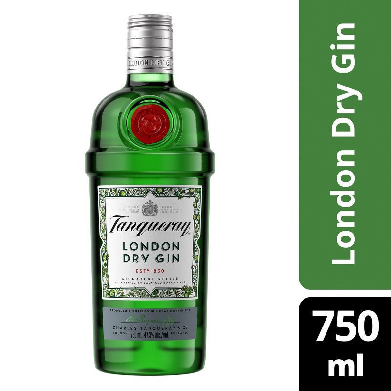 slide 1 of 32, Tanqueray London Dry Gin - 750ml Bottle, 750 ml