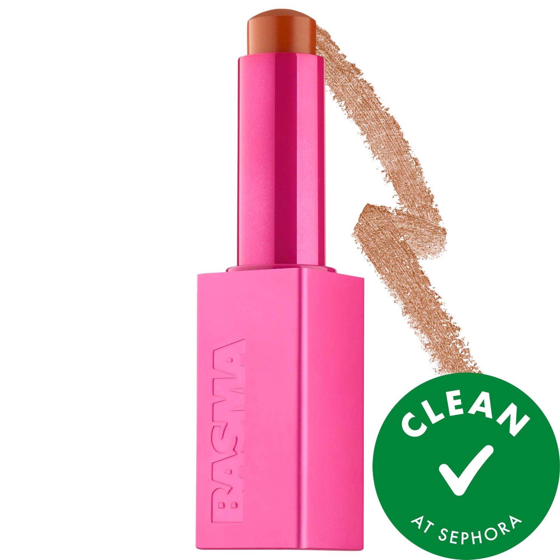 slide 1 of 7, BASMA The Foundation Stick for Hydrating, Buildable Coverage and Natural Finish 7, 0.22 oz / 6.3 gram