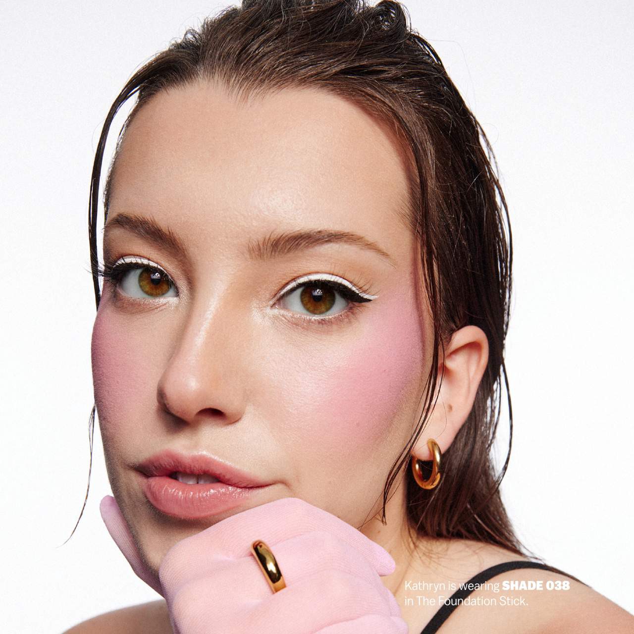 slide 4 of 8, BASMA The Cream Blush Bubble Gum Pink, 0.15 oz / 4.3 ml
