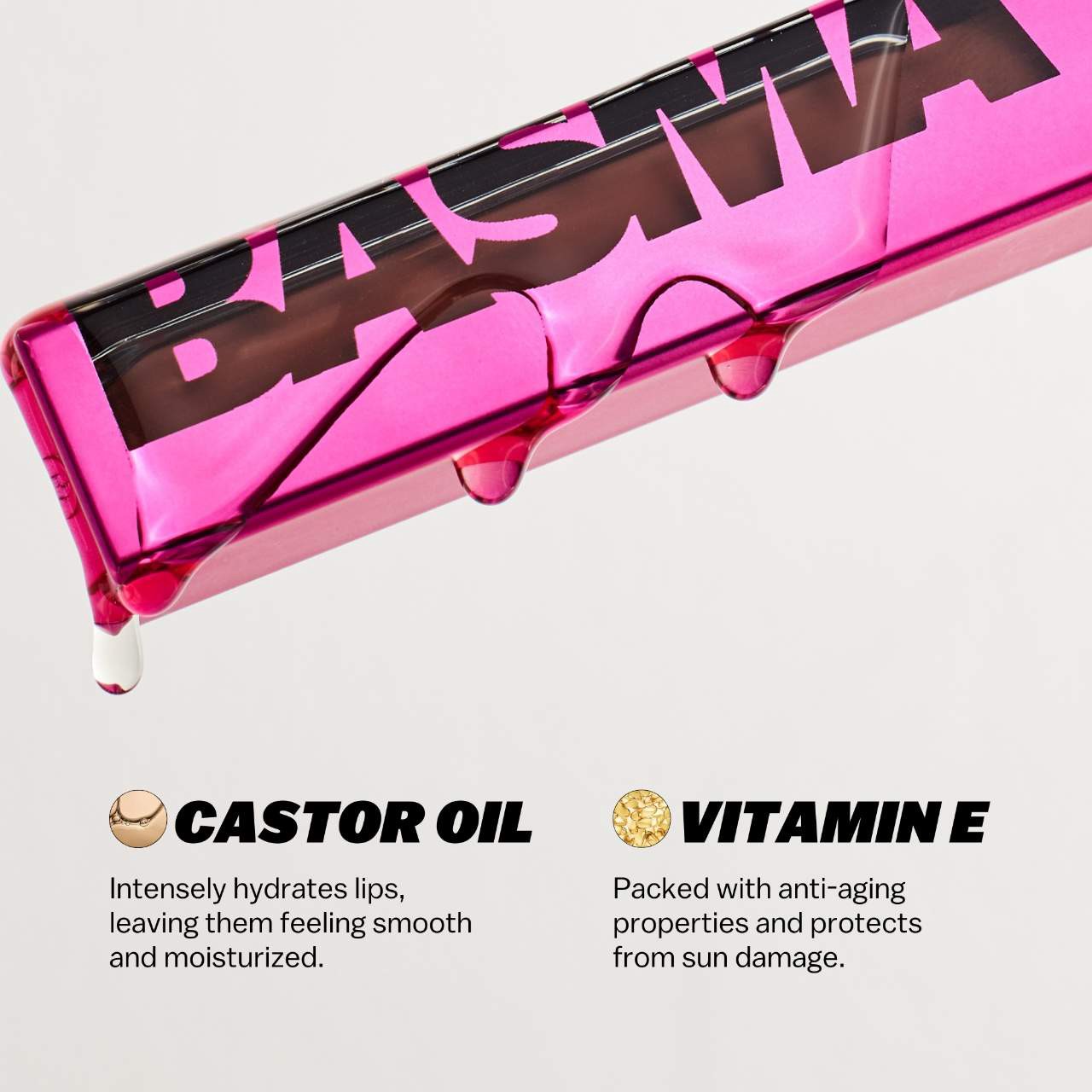 slide 7 of 11, BASMA The High-Pigment Blurring Gloss Balm Mauve, 0.18 oz / 5.5 ml