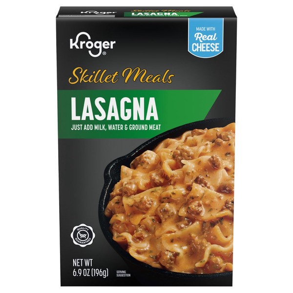 slide 1 of 1, Kroger Skillet Lasagna, 6.9 oz
