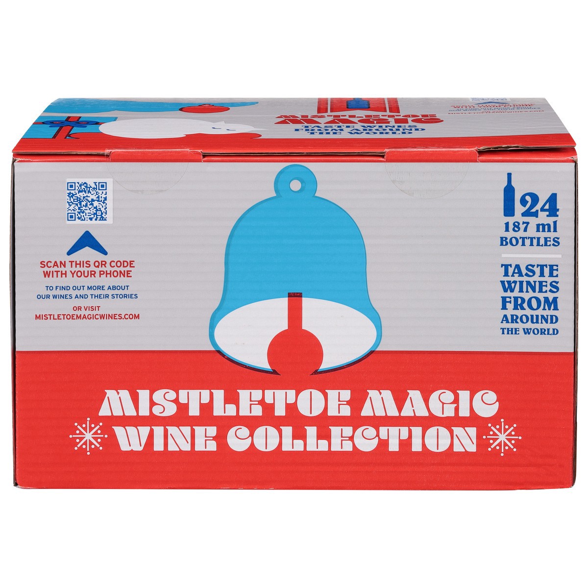 slide 1 of 1, Mistletoe Magic Wine Collection 24 Bottle, 24 ct