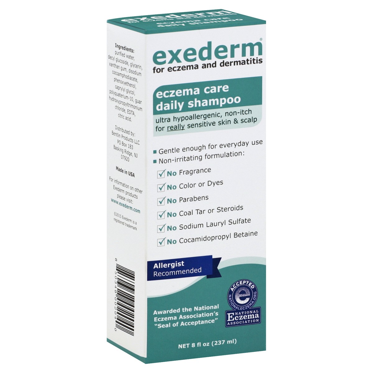 slide 2 of 5, Exederm Shampoo 8 oz, 8 oz