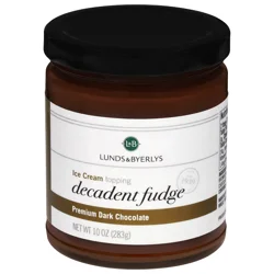 L&B Lunds & Byerlys L&B Decadent Fudge Ice Cream Topping