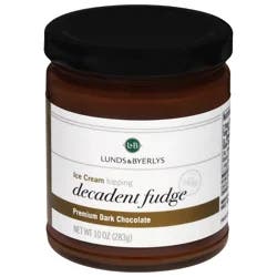 L&B Lunds & Byerlys L&B Decadent Fudge Ice Cream Topping