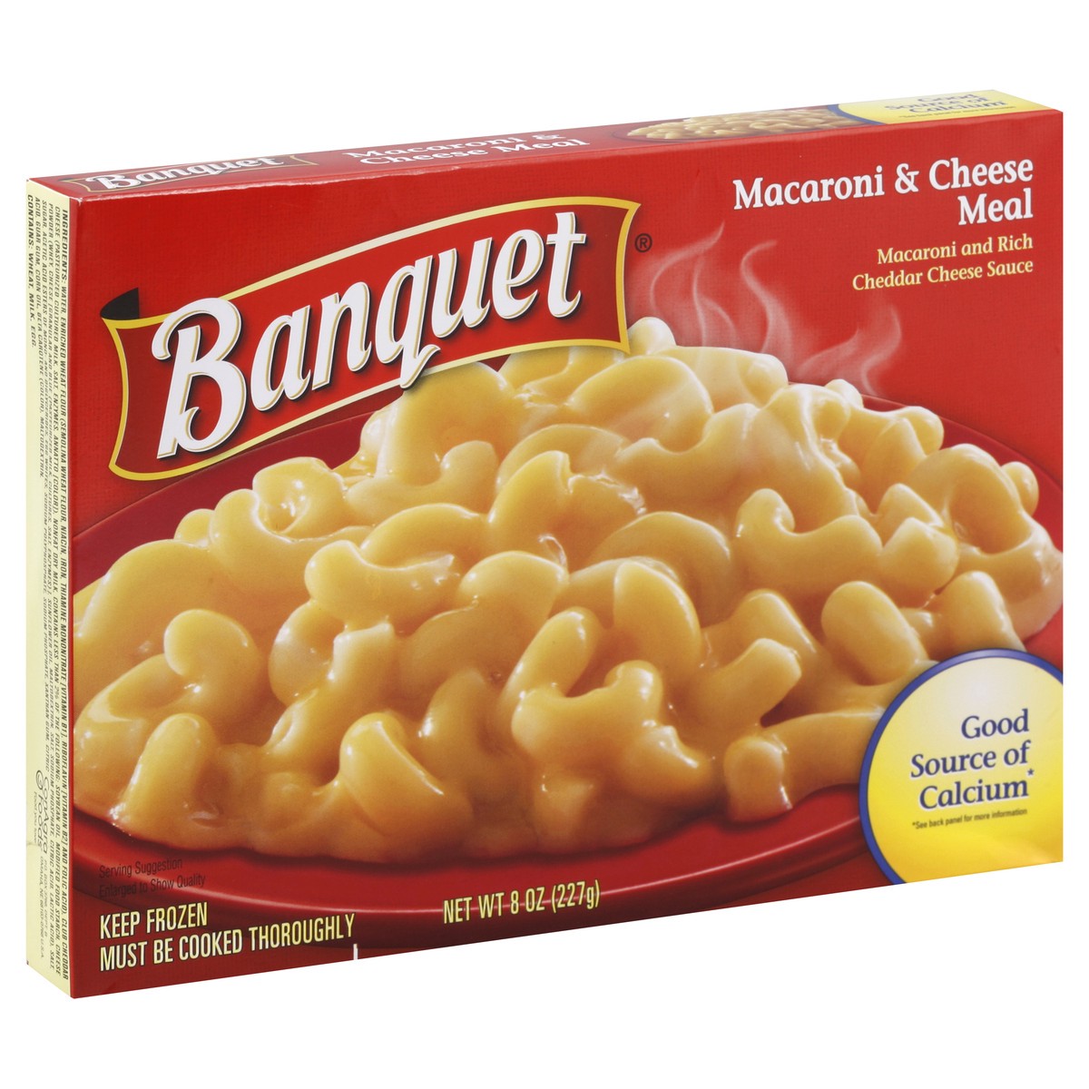 slide 3 of 7, Banquet Macaroni & Cheese Meal 8 oz, 8 oz