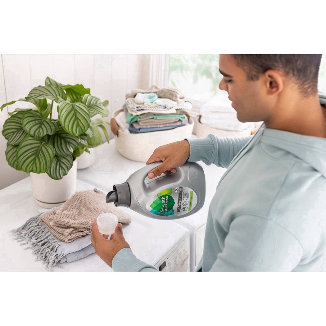 slide 2 of 11, Seventh Generation Power+ Fresh scent Laundry Detergent, 23.1 oz